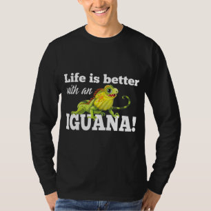 Beardad drakmer är bättre med en Iguana T Shirt