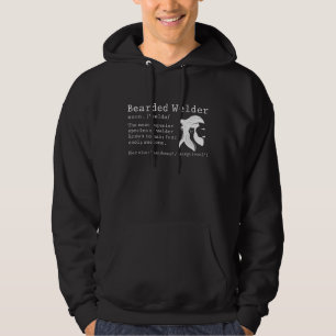 Beardade walder Funny Welding Quote Welments Hoodie