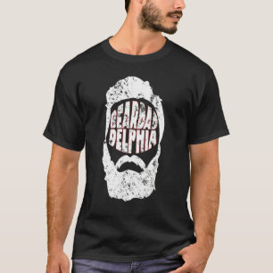 Beardadelphia Funny Beardadelphia Beard Pappa 2 T Shirt