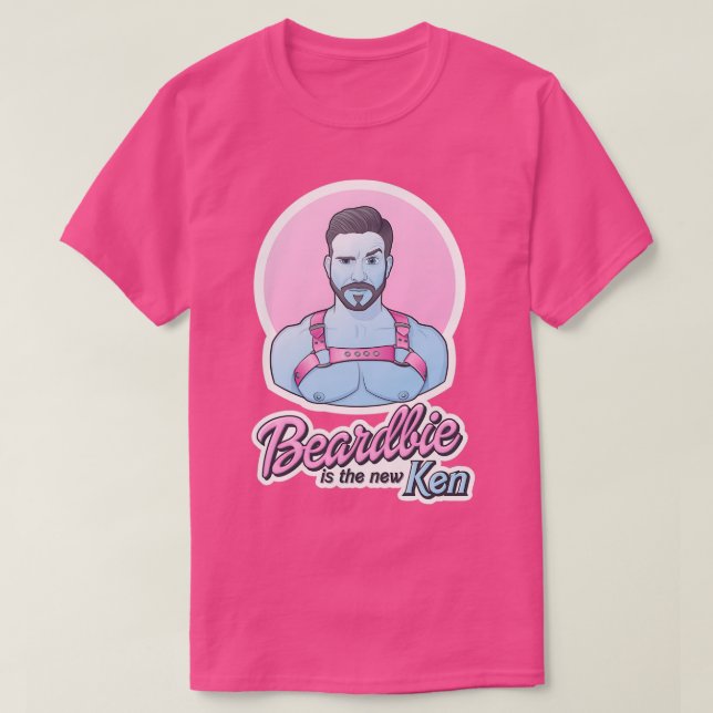Beardbie är den nya Ken T Shirt (Design framsida)