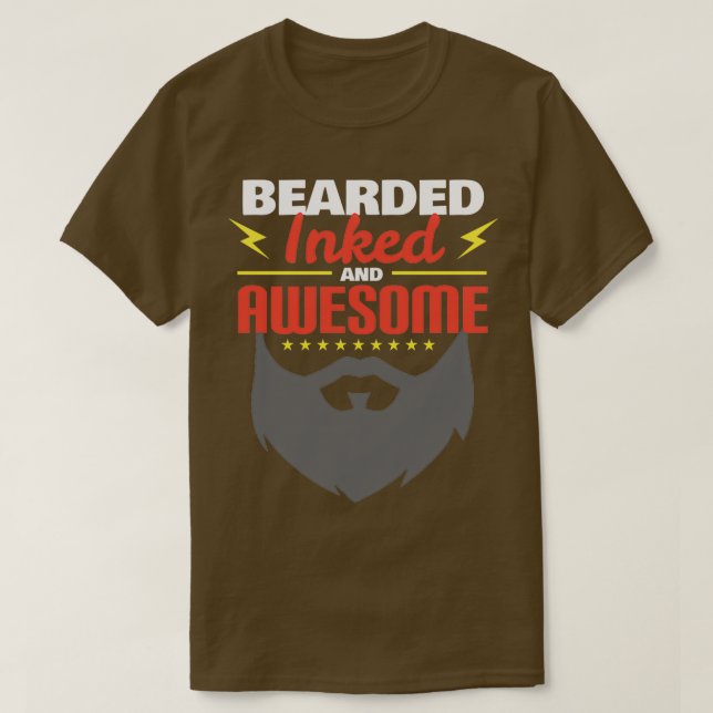 Bearded2 T Shirt (Design framsida)