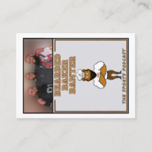 Bearded Baker Banter Trading Cards: Podcast Logoty
