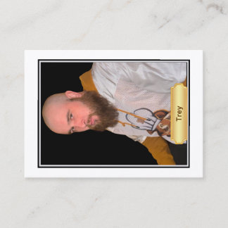Bearded Baker Banter Trading Cards: Trey Jersey