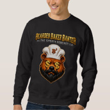 Bearded Baker Brothers Big Face Bear Logotröja