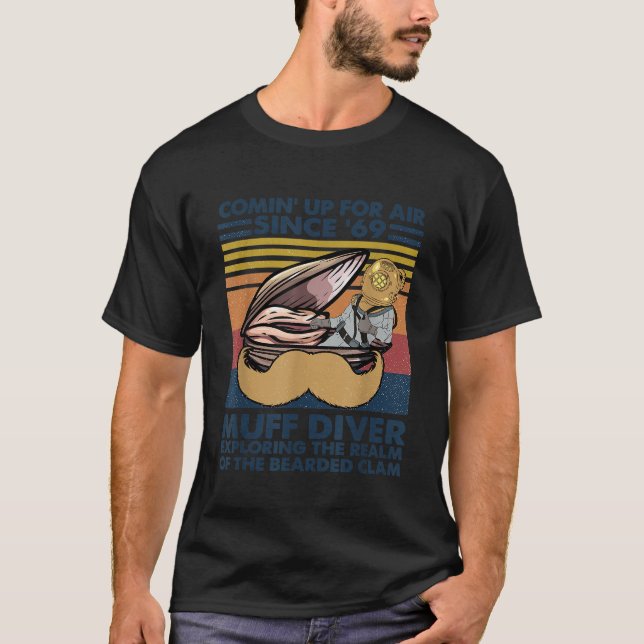 Bearded Clam-skjorta T Shirt (Framsida)