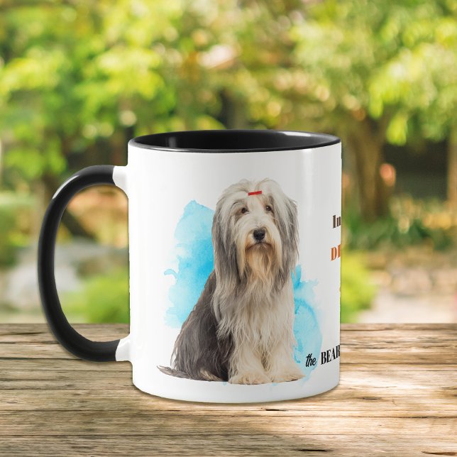 Bearded Collie Hund Loyal Friend Mugg (Skapare uppladdad)