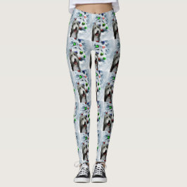 Bearded Collie-jul Leggings