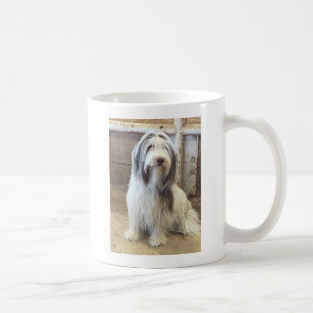Bearded Collie Kaffemugg (Höger)