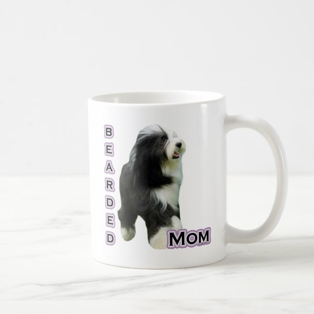 Bearded Collie Mamma 4 Kaffemugg (Höger)