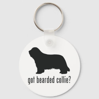 Bearded Collie Nyckelring