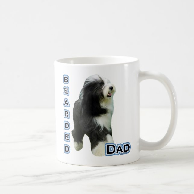 Bearded Collie Pappa 4 Kaffemugg (Höger)