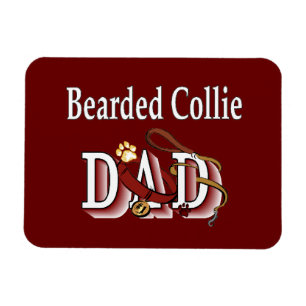 Bearded Collie Pappa Magnet