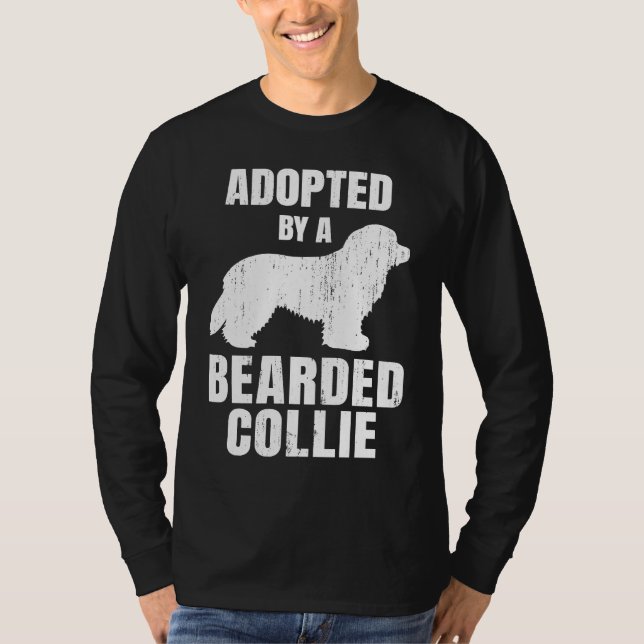 Bearded Collie T Shirt (Framsida)