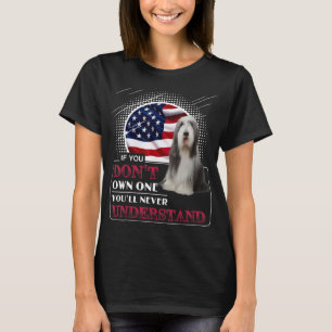 Bearded Collie T-Shirt Om du inte har en Hund g