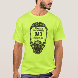 Bearded Disk Golf Pappa T-shirt