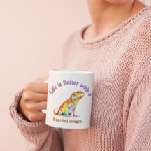 Bearded Dragon Alternative Pet Coffee Mugg