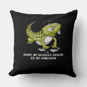 Bearded Dragon Ate My Homworking Student Lizard Kudde