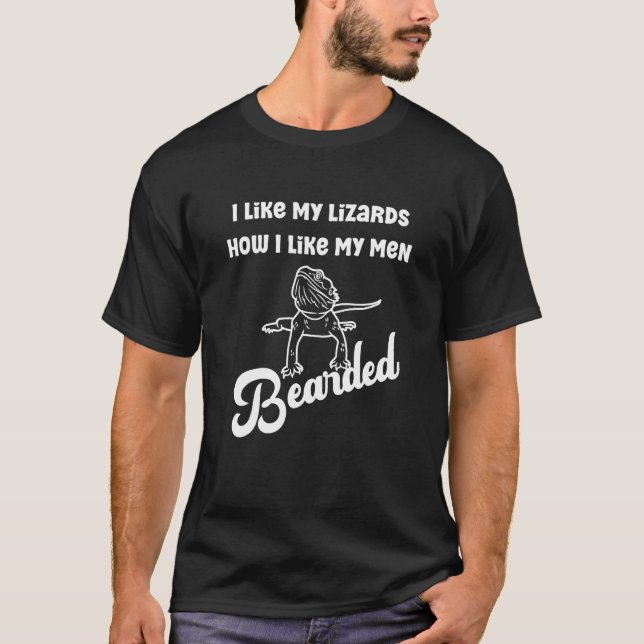 Bearded dragon   Bearded dragon T Shirt (Framsida)