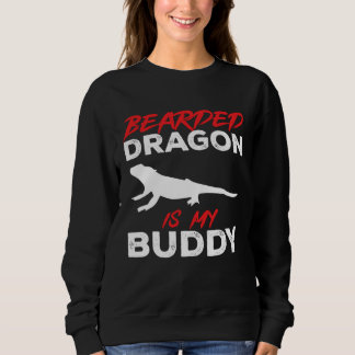 Bearded Dragon Is My Buddy Beardie Lizard Reptile  T Shirt