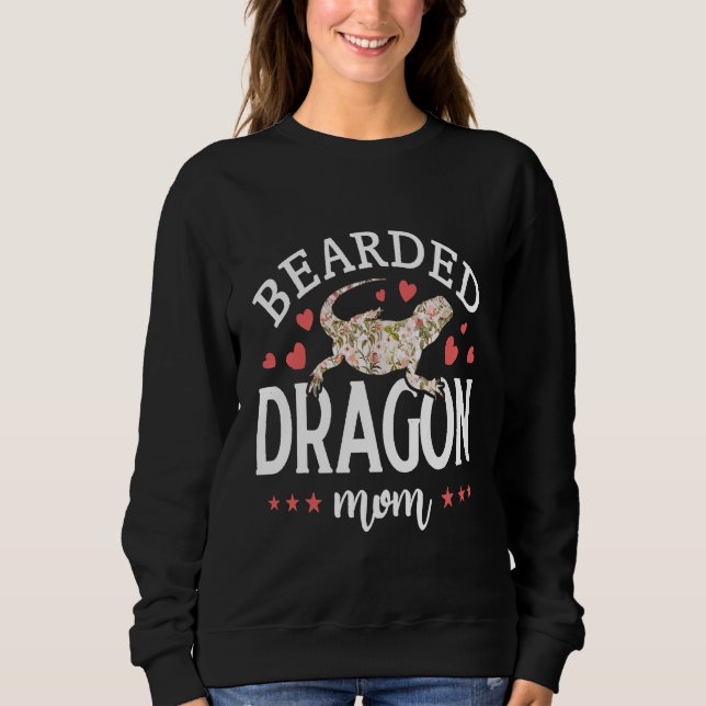 Bearded Dragon Mamma T Shirt (Framsida)