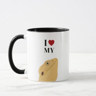 Bearded Dragon Mugg