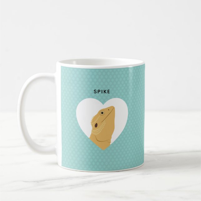 Bearded Dragon Mugg (Vänster)
