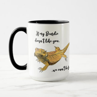 Bearded Dragon Mugg