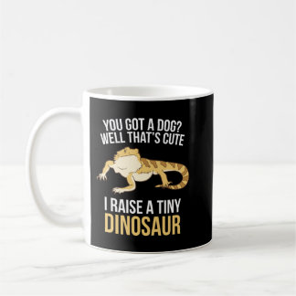 Bearded Dragon Owner I Raise A iny Dinosaur Pullo Kaffemugg