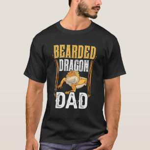 Bearded Dragon Pappa Animal Pet Reptile Far Dadd T Shirt