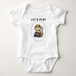 Bearded Dragon Pappa Video Game T Shirt