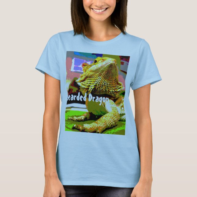 Bearded Dragon passande rag T-shirt (Framsida)
