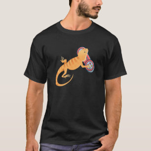 Bearded Dragon Play Video Game Lizards T Shirt