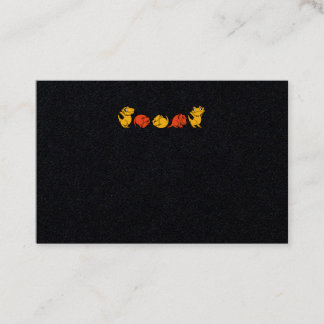 Bearded Dragon Reptile Lizard Pet Visitkort