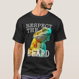 Bearded Dragon Shirt Sketch Pop Art Pet Lizard Own T