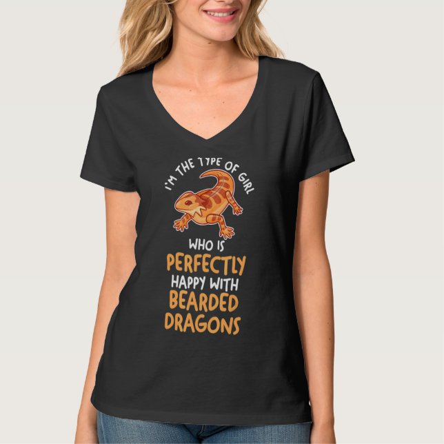 Bearded Dragon T Shirt (Framsida)