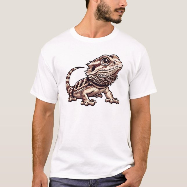 Bearded Dragon T-Shirt (Framsida)
