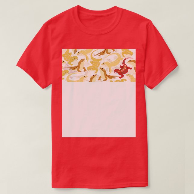 Bearded Dragon T Shirt (Design framsida)