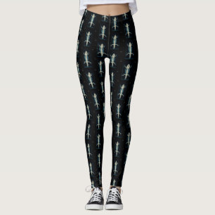 Bearded Dragon X-Ray All-over-Print Leggings