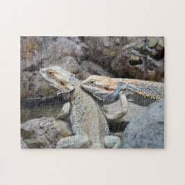 Bearded Dragons Jigszawa Puzzle Pussel