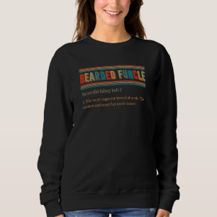 Bearded farbror Definition Beard Roligt farbror Fa T Shirt