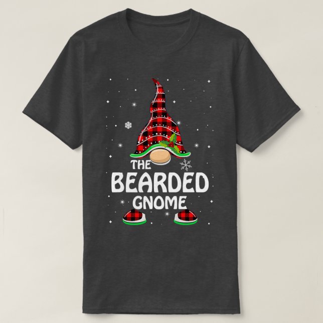Bearded Gnome Buffalo Play Matching 19 T Shirt (Design framsida)