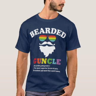 Bearded Guncle T Shirt