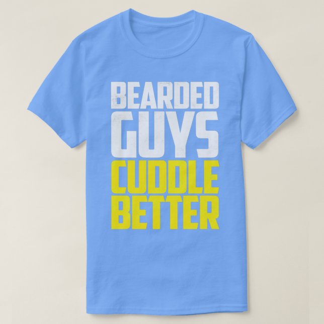 Bearded killes cuddle Better Classic TShirt T Shirt (Design framsida)