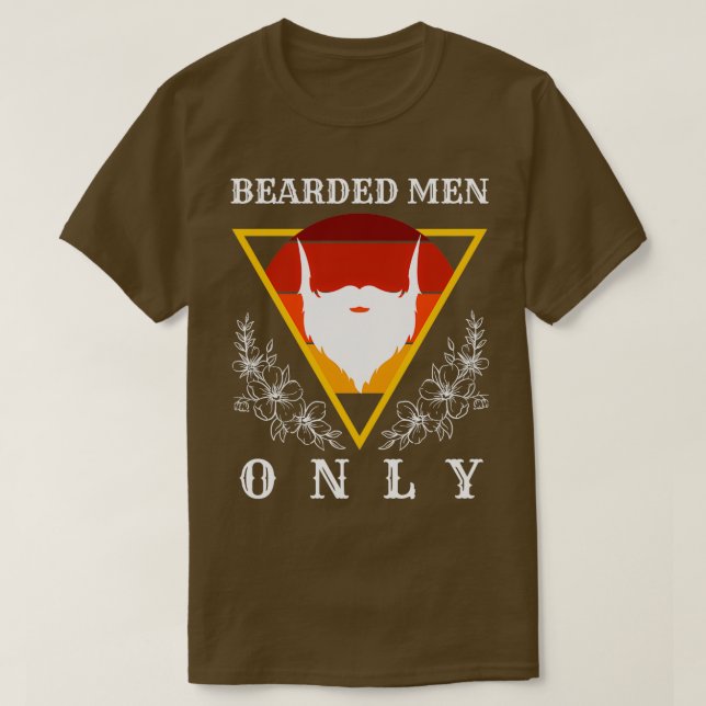 Bearded Manar Endast 9 T Shirt (Design framsida)
