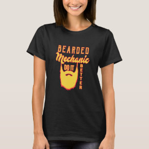 Bearded Mechanism gör det bättre karriär för yrkes T Shirt