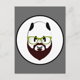 Bearded Panda Vykort