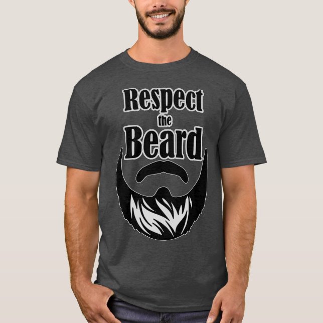 Bearded respek t shirt (Framsida)