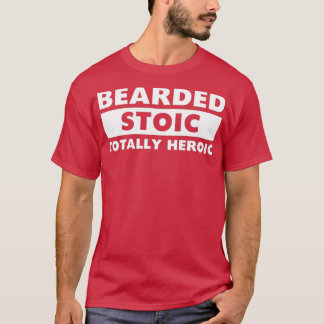 Bearded Stoic Total Heroic Coola Beard Menx27s Gu T Shirt