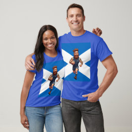 Bearded, Tattooed, and Fearless Scottish Rugby T Shirt