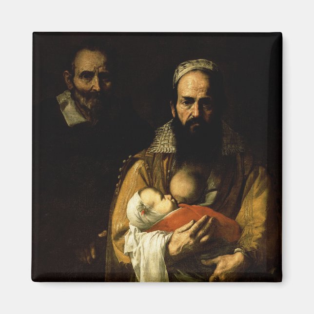 Bearded Woman Amning, 1631 Magnet (Framsidan)